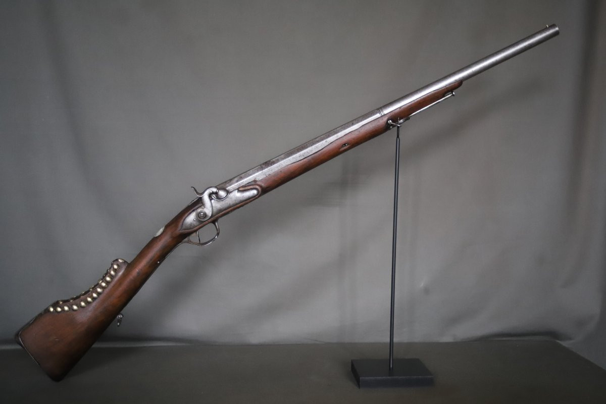 Fusil à percussion - Afrique du Nord, 19ème siècle-photo-2