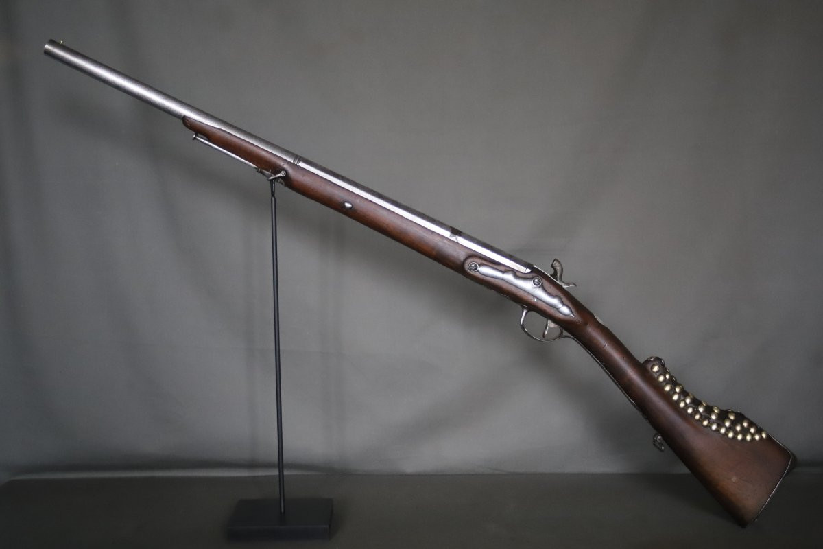 Fusil à percussion - Afrique du Nord, 19ème siècle-photo-4