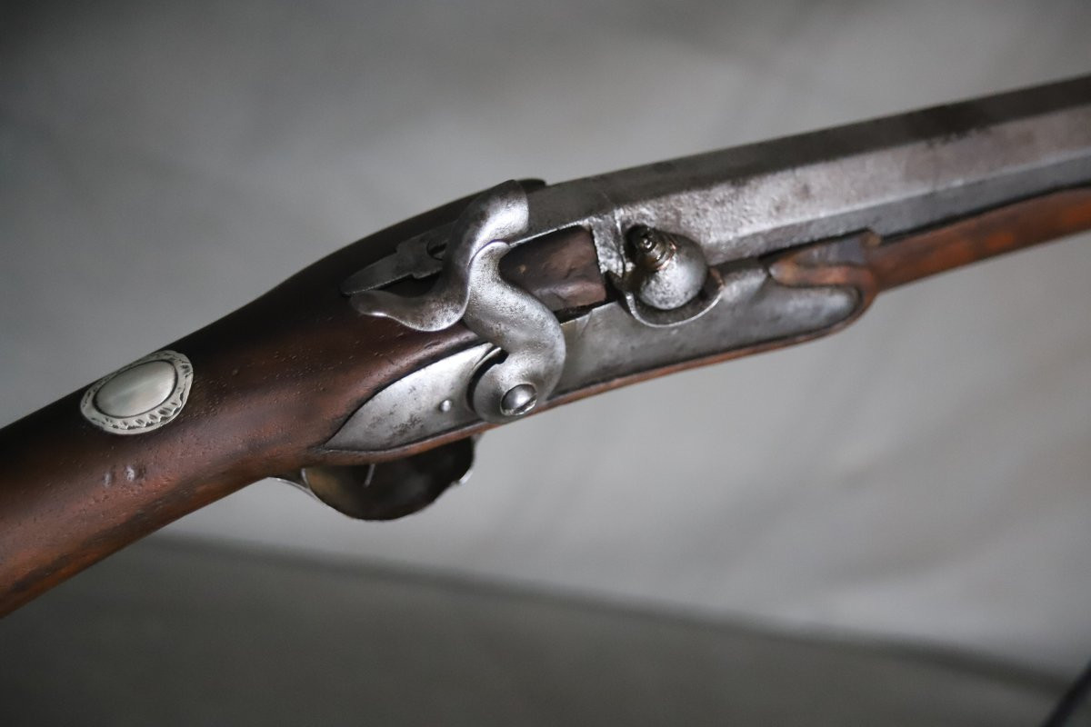 Fusil à percussion - Afrique du Nord, 19ème siècle-photo-1