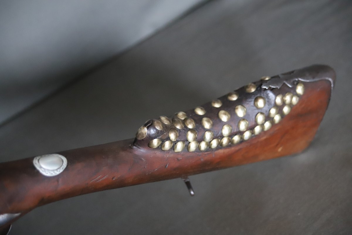 Fusil à percussion - Afrique du Nord, 19ème siècle-photo-5