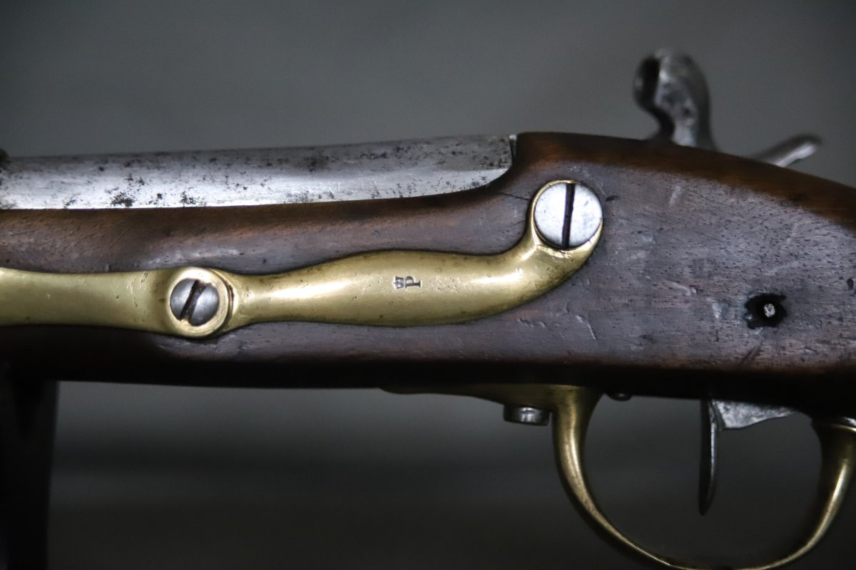 Pistolet modèle an XIII (13) transformé à percussion - France, 1ère Empire-photo-4