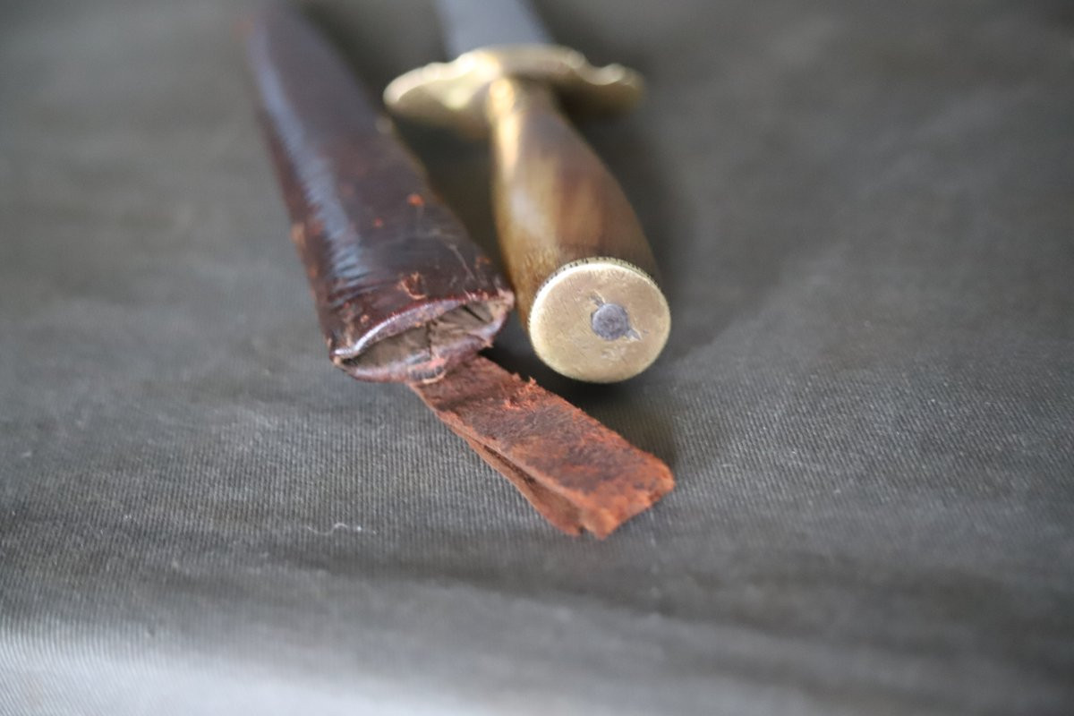 Dague d'Afrique du Nord - Algérie ou Maroc, 19ème siècle-photo-5