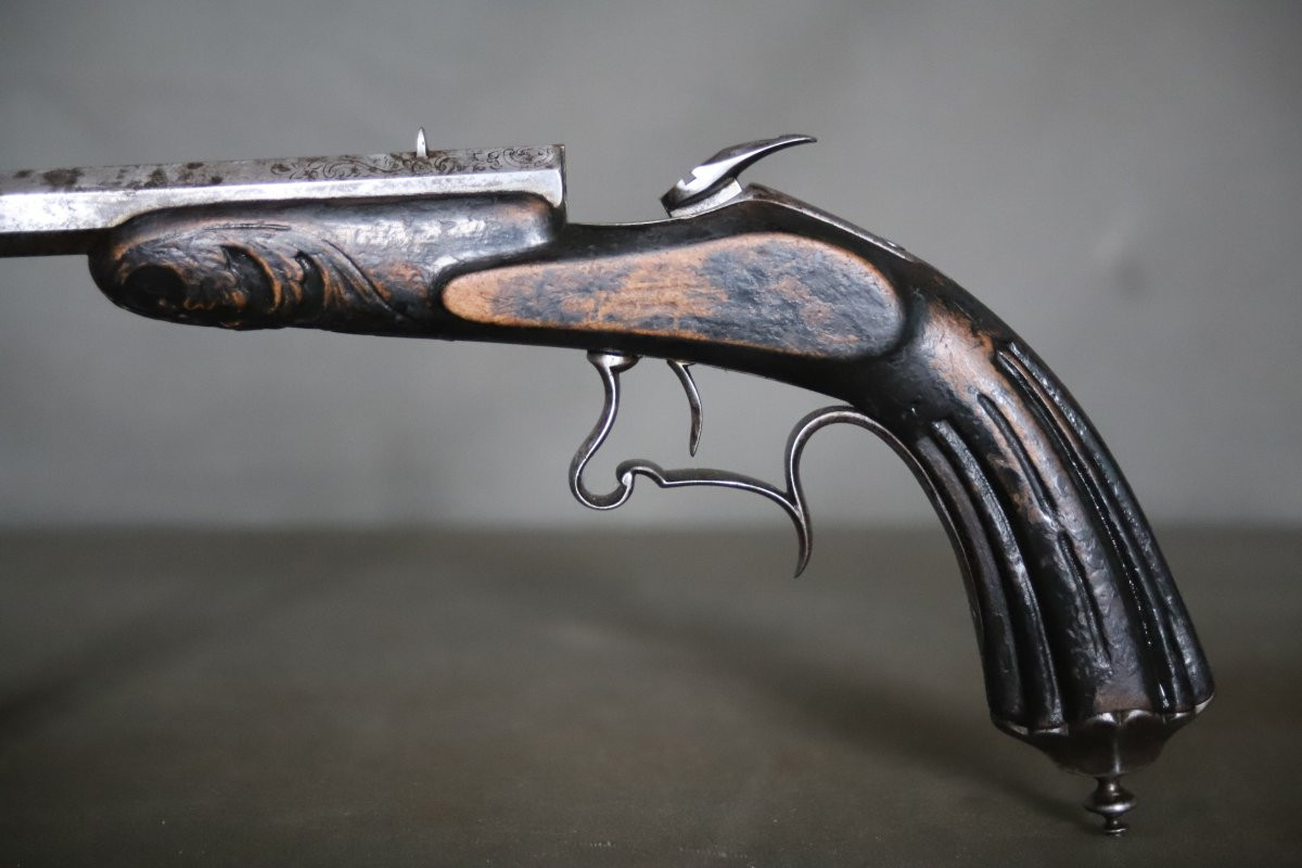  Marque Flobert plus de détails Pistolet de salon calibre 6mm flobert - 2nde moitié 19ème siècl-photo-5