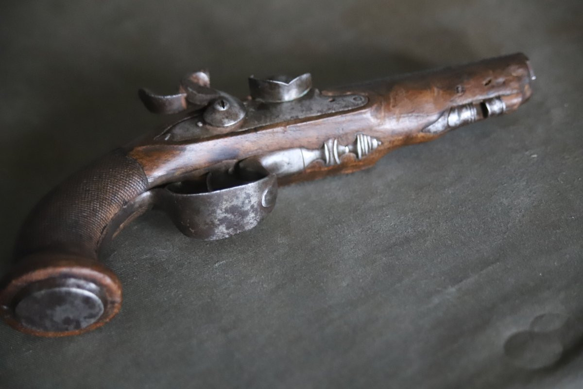 18th-century Travel Pistol Converted To Percussion During The 19th Century-photo-6