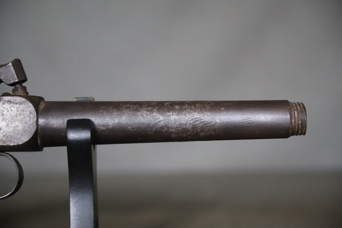 Percussion Pistol, Also Known As A Poacher's Pistol - France, Mid-19th Century-photo-4