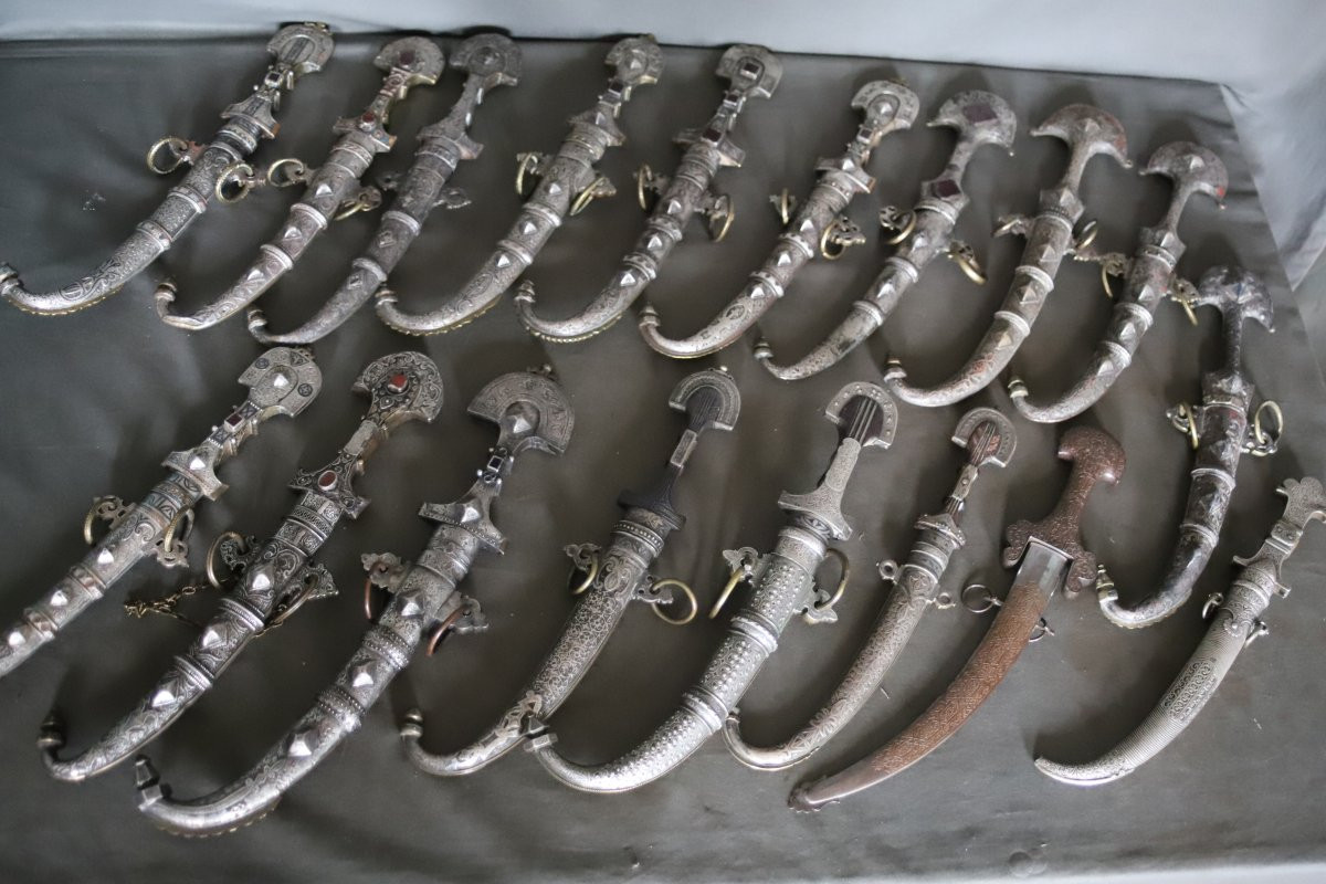 Importante collection de 96 armes Marocaines - Maroc, du 16ème jusqu'au milieu du 20ème -photo-6