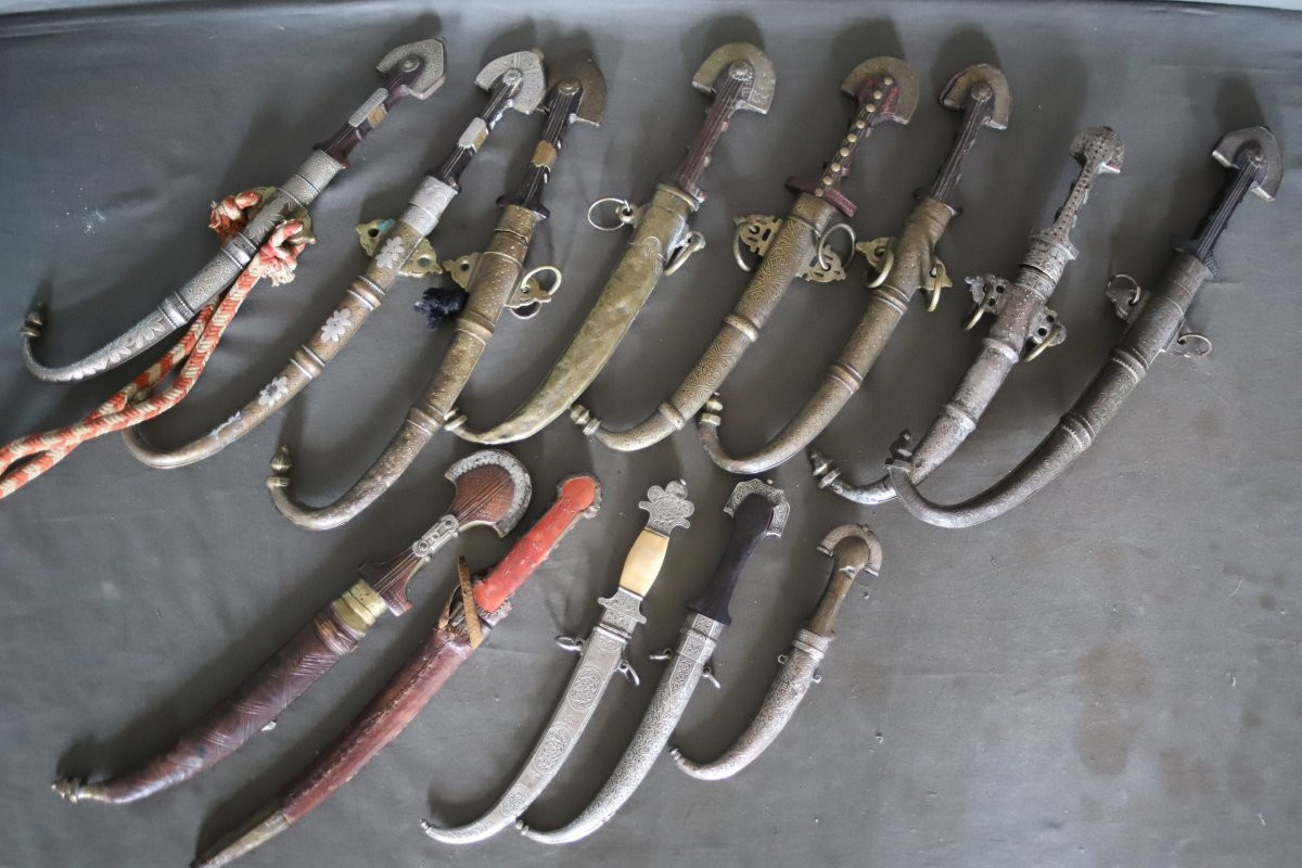 Importante collection de 96 armes Marocaines - Maroc, du 16ème jusqu'au milieu du 20ème -photo-8