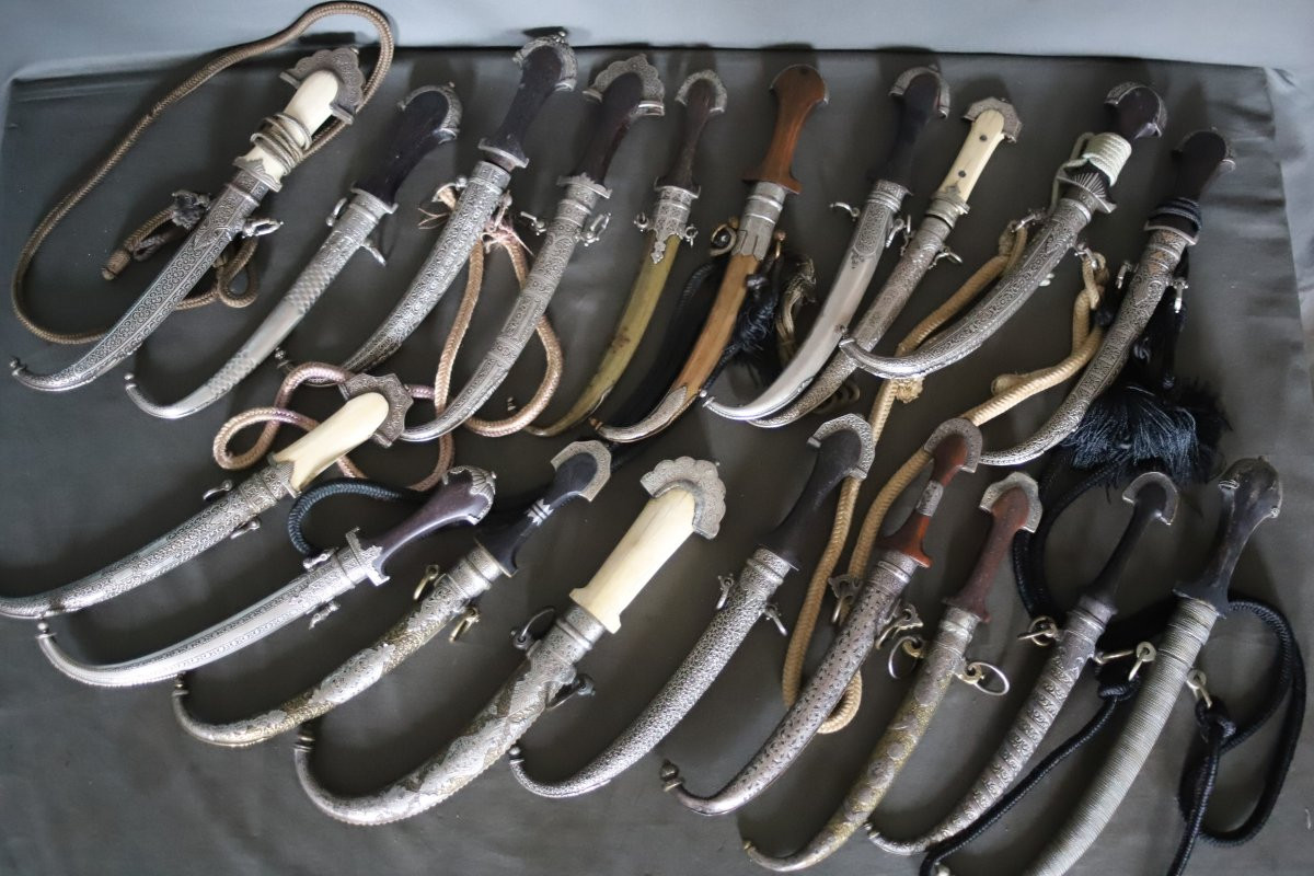 Importante collection de 96 armes Marocaines - Maroc, du 16ème jusqu'au milieu du 20ème-photo-6