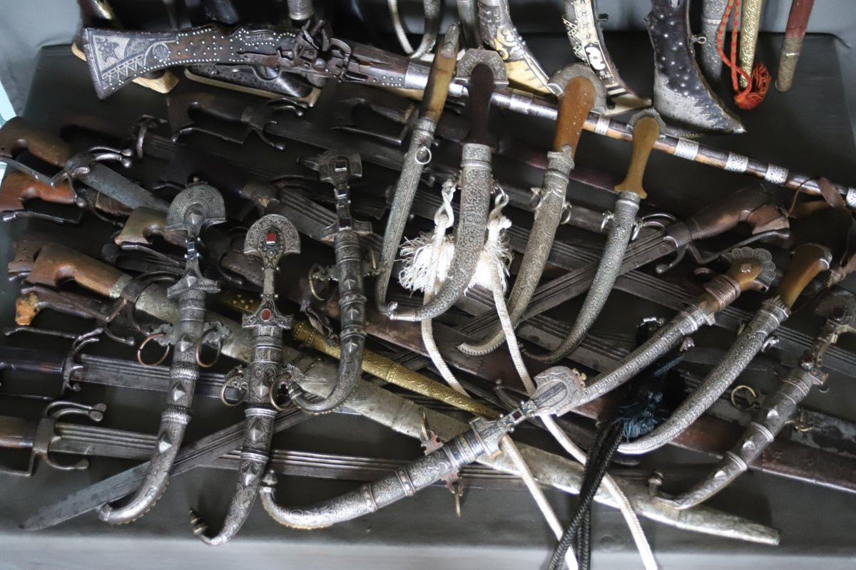 Importante collection de 96 armes Marocaines - Maroc, du 16ème jusqu'au milieu du 20ème-photo-8