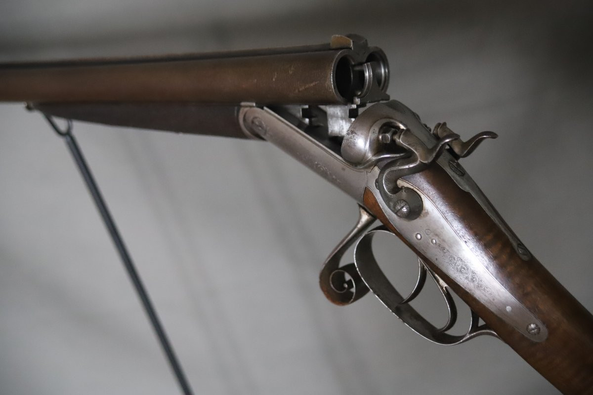 One-eyed Hunting Rifle - France, Paris, Late 19th Century - Category D-photo-7