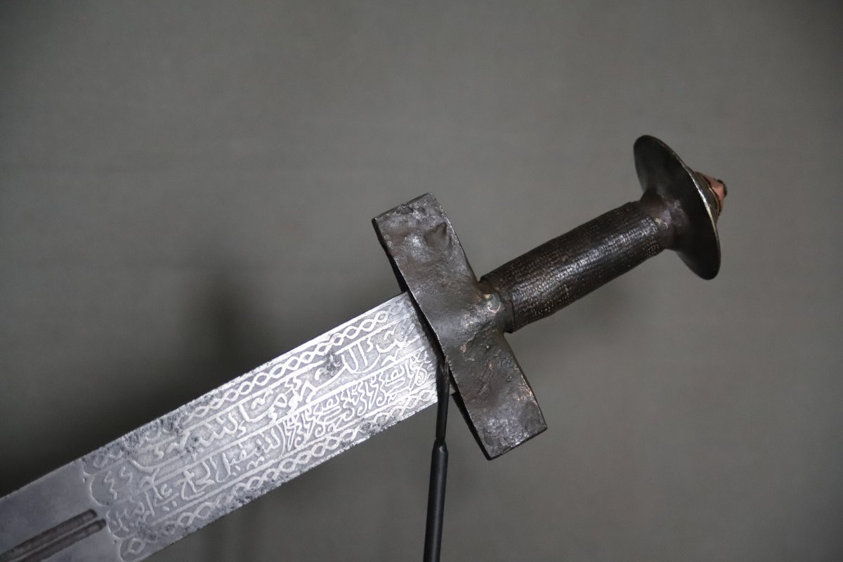Takouba Sword - Africa, Sahel Region, Second Half Of The 19th Century-photo-3
