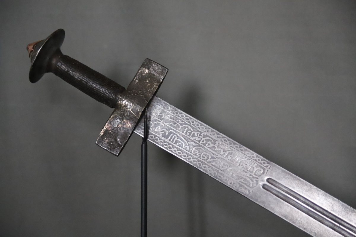 Takouba Sword - Africa, Sahel Region, Second Half Of The 19th Century-photo-5