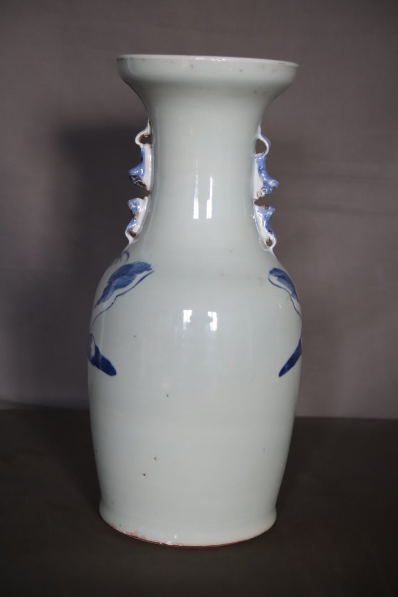Vase en porcelaine de Chine - Chine, 19ème début 20ème siècle-photo-3