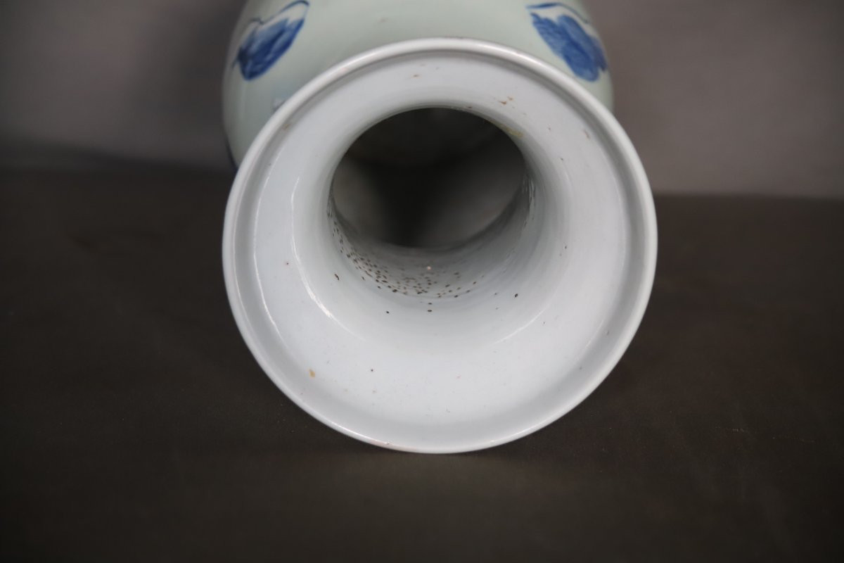 Vase en porcelaine de Chine - Chine, 19ème début 20ème siècle-photo-5