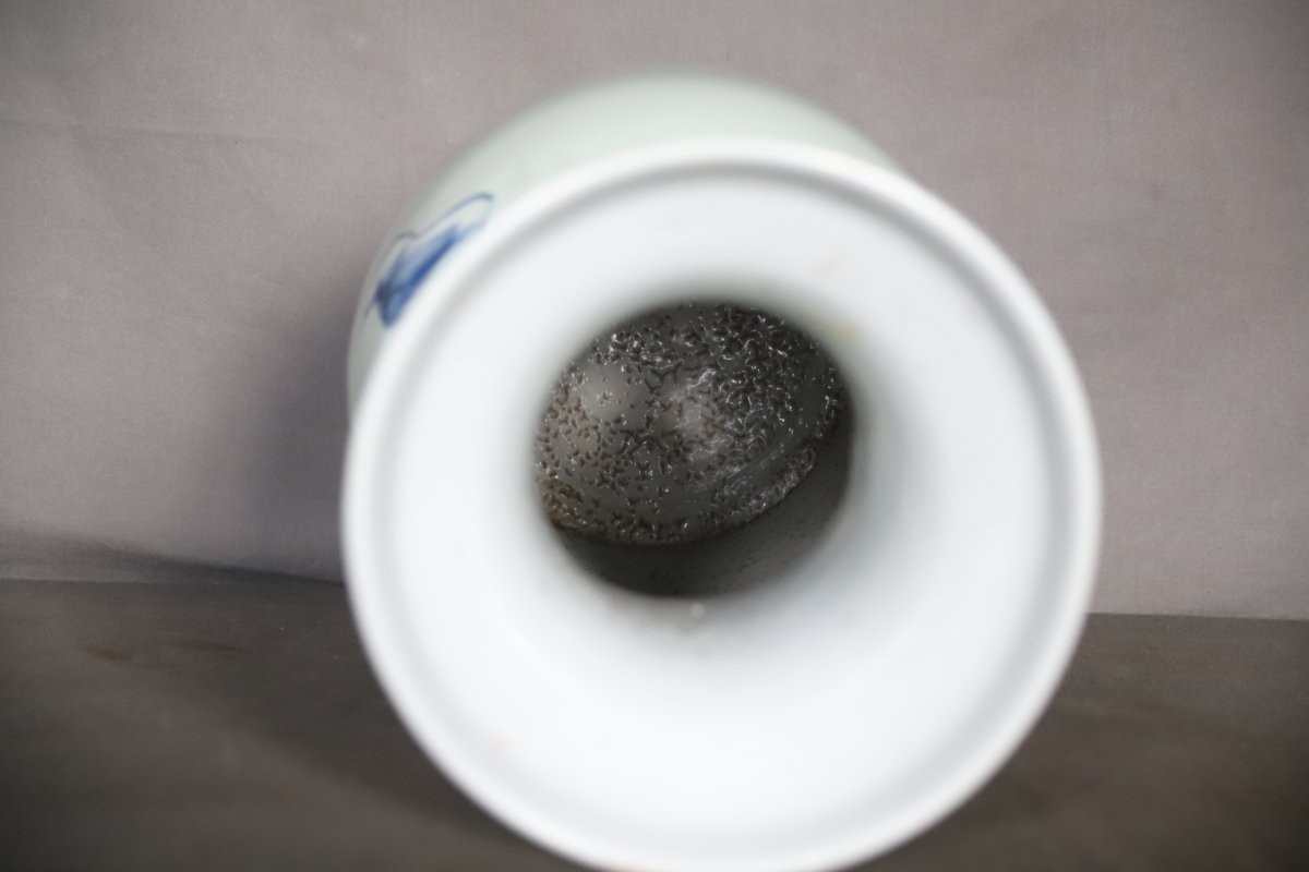 Vase en porcelaine de Chine - Chine, 19ème début 20ème siècle-photo-6