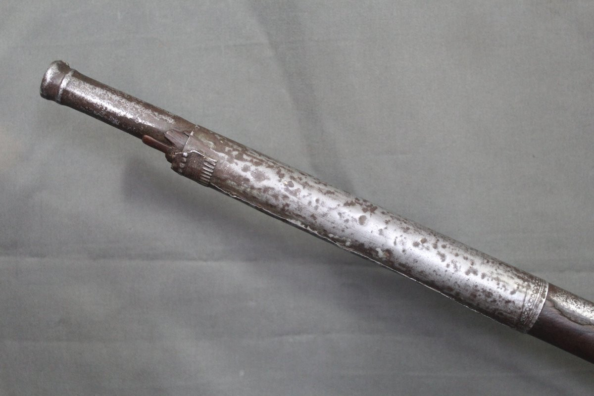 Fusil à Mèche Arabe - Péninsule Arabique, 19ème Siècle -photo-8