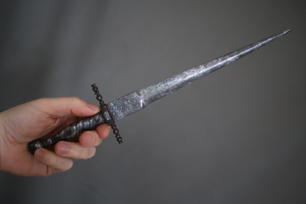  Renaissance Dagger - Western Europe, Late 16th/early 17th Century-photo-8