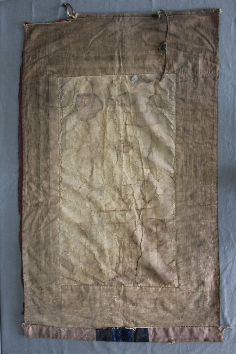 Thangka présentant Thsering Ma "la Mère Vertueuse" - Tibet, Mongolie 19e Siècle-photo-6