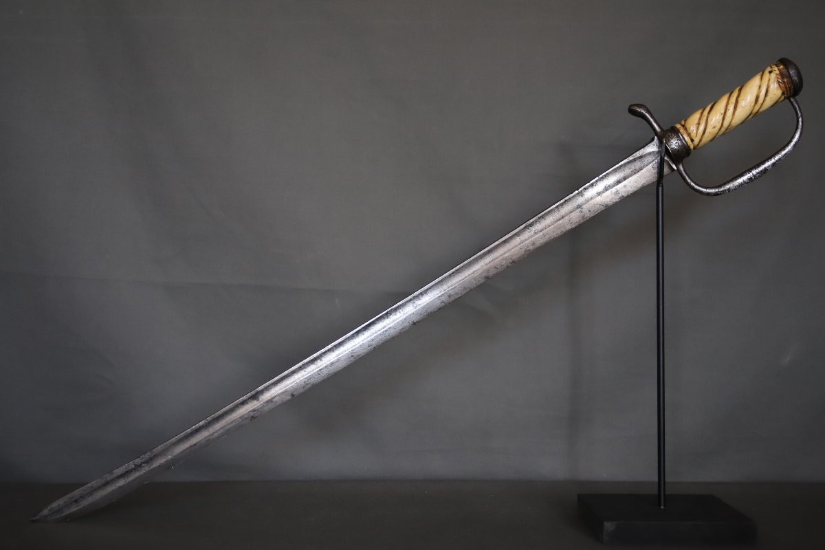 Sabre De Vénerie Ou De Marine - 17th Century-photo-2