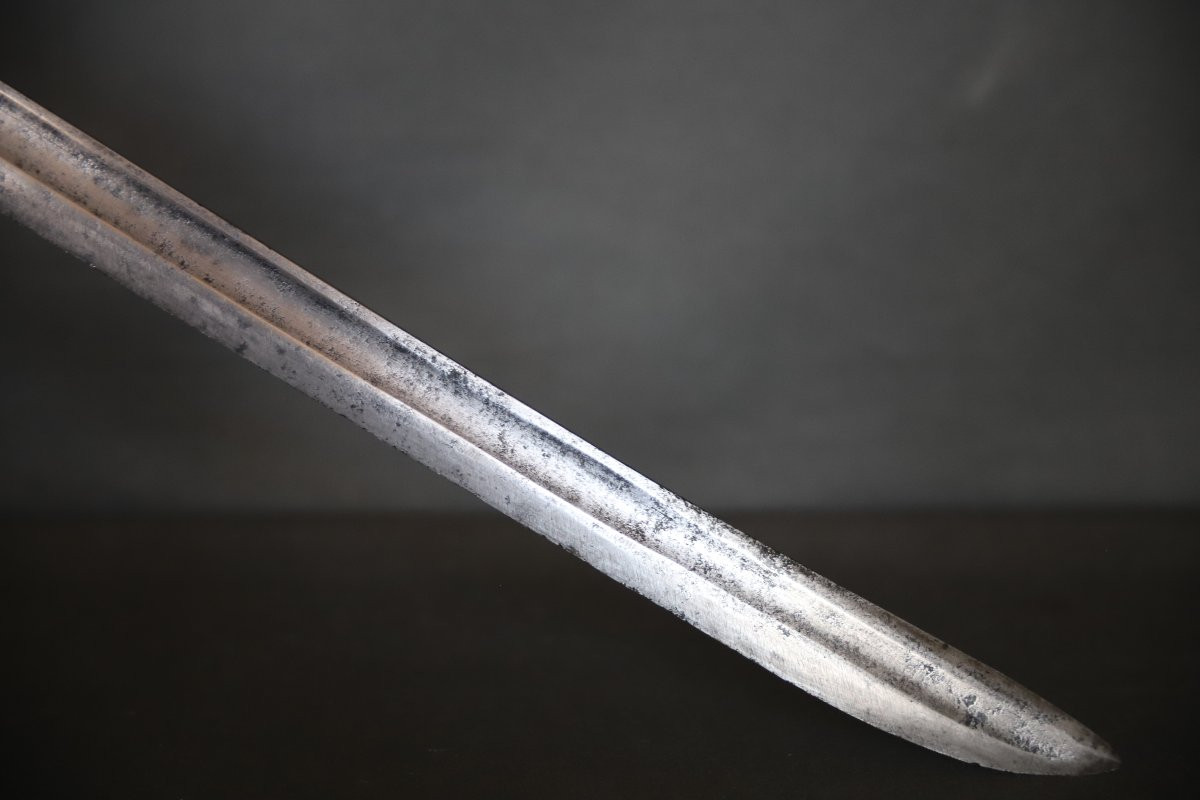 Sabre De Vénerie Ou De Marine - 17th Century-photo-6