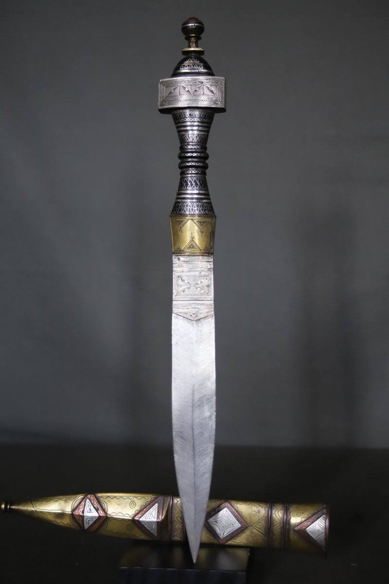 Moorish Dagger - Mauritania, 1st Half 20th Century-photo-3