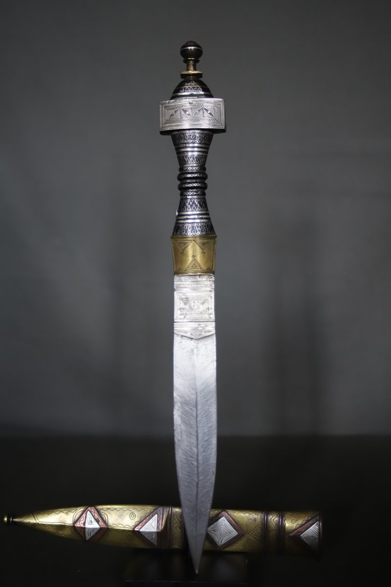 Moorish Dagger - Mauritania, 1st Half 20th Century-photo-6