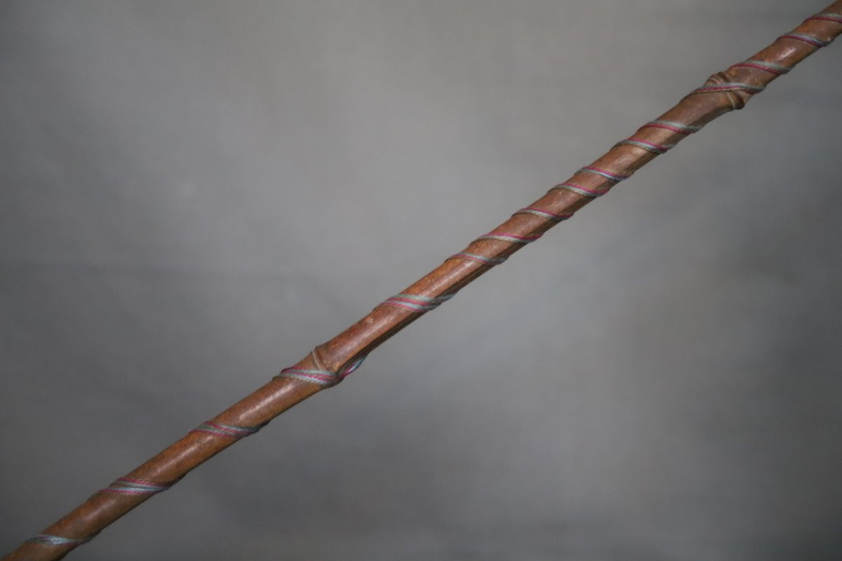 Long Ottoman Pipe Called Chibouk- Ottoman Turkey, Circa 1900-photo-4