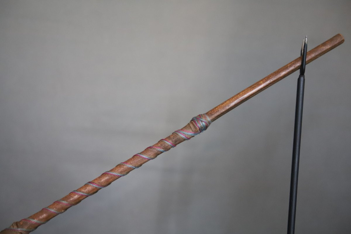 Long Ottoman Pipe Called Chibouk- Ottoman Turkey, Circa 1900-photo-1