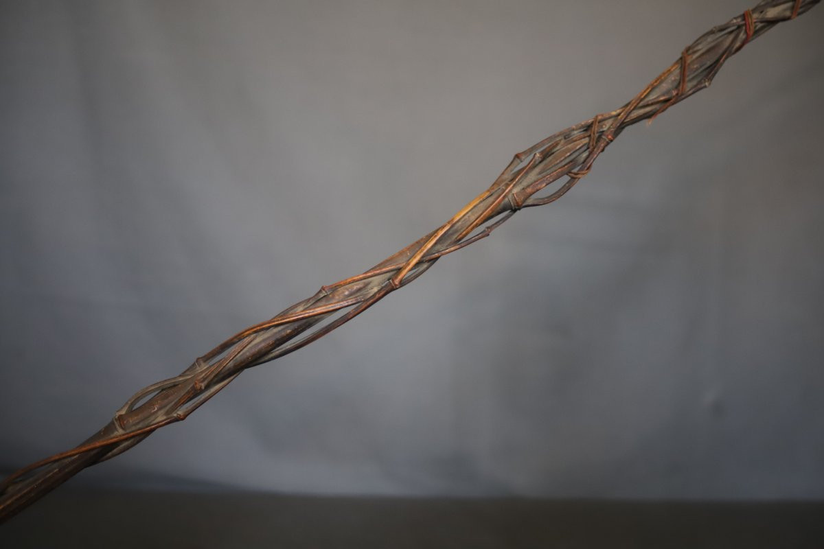 Long Pipe (103cm) Ottoman Chibouk- Ottoman Turkey, Circa 1900-photo-2