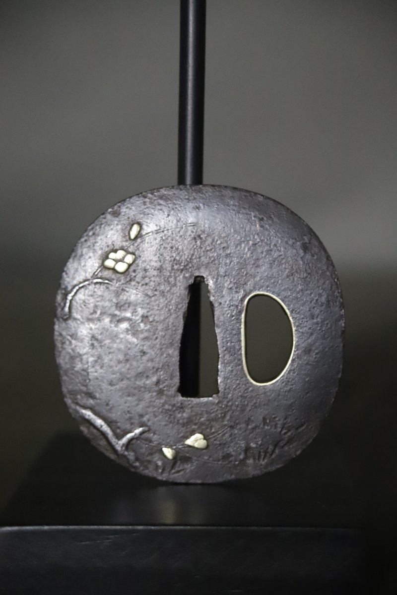 Japanese Tsuba Sword Hilt - Japan, Edo Period-photo-4