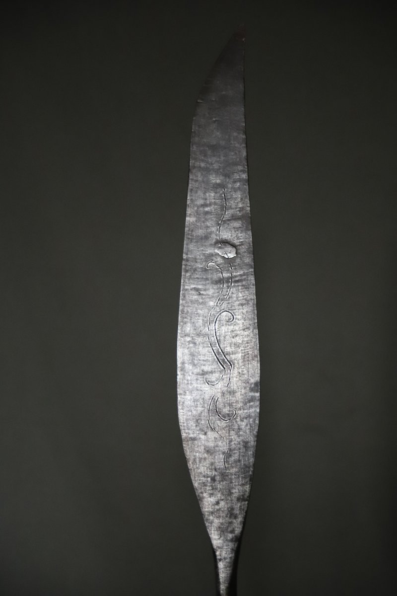 Vietnamese Spearhead - Indochina, Vietnam, Early 20th Century Or Earlier-photo-1