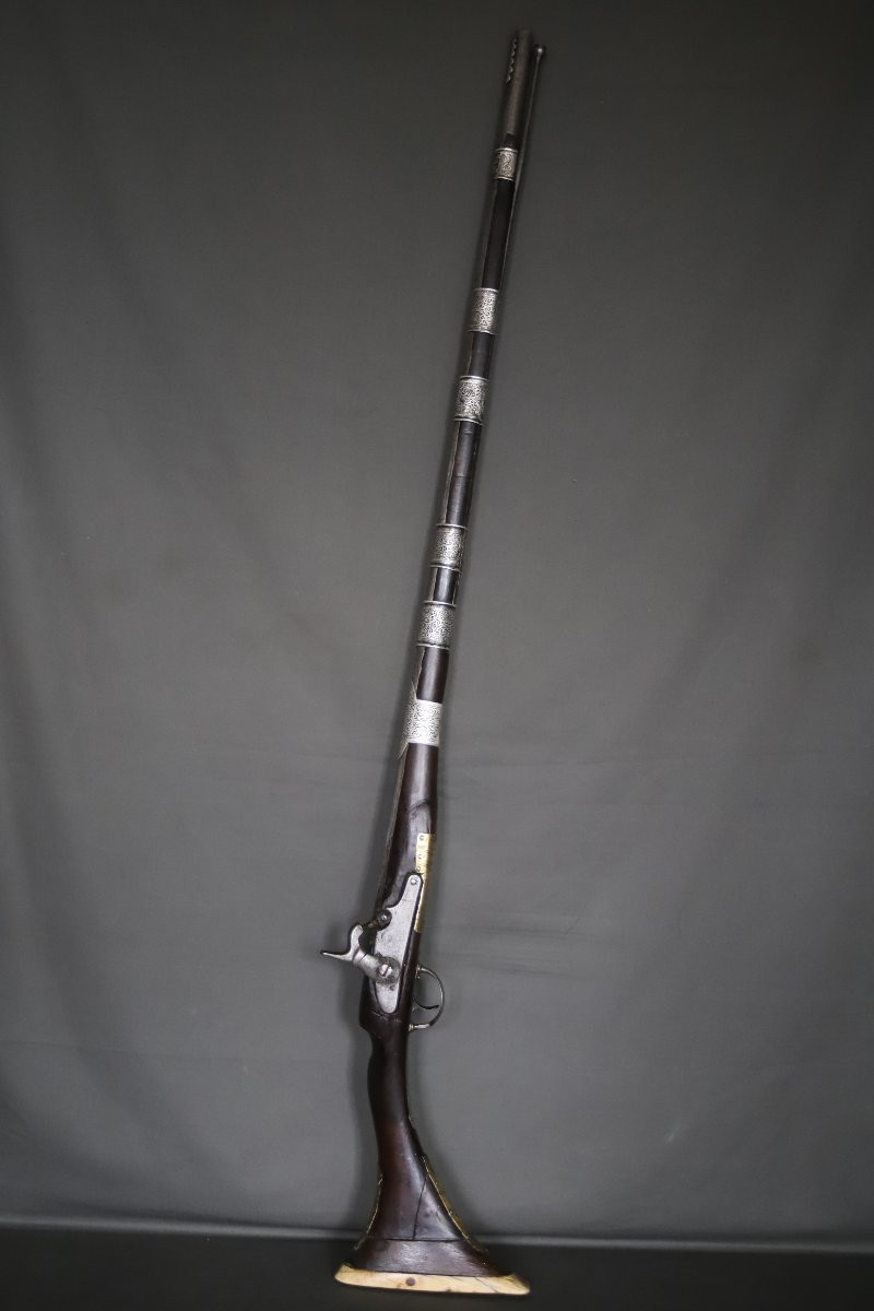 Fusil moukhala bou-habba du Rif Marocain - Nord du Maroc, 2nde moitié 19ème début 20ème siècle-photo-2