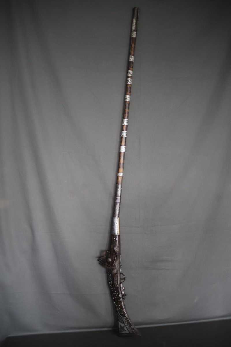 Moroccan Moukhala Rifle - Southern Morocco, 19th Century-photo-2