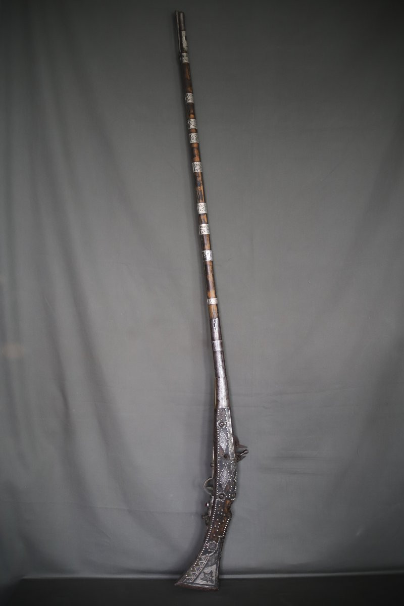 Moroccan Moukhala Rifle - Southern Morocco, 19th Century-photo-4
