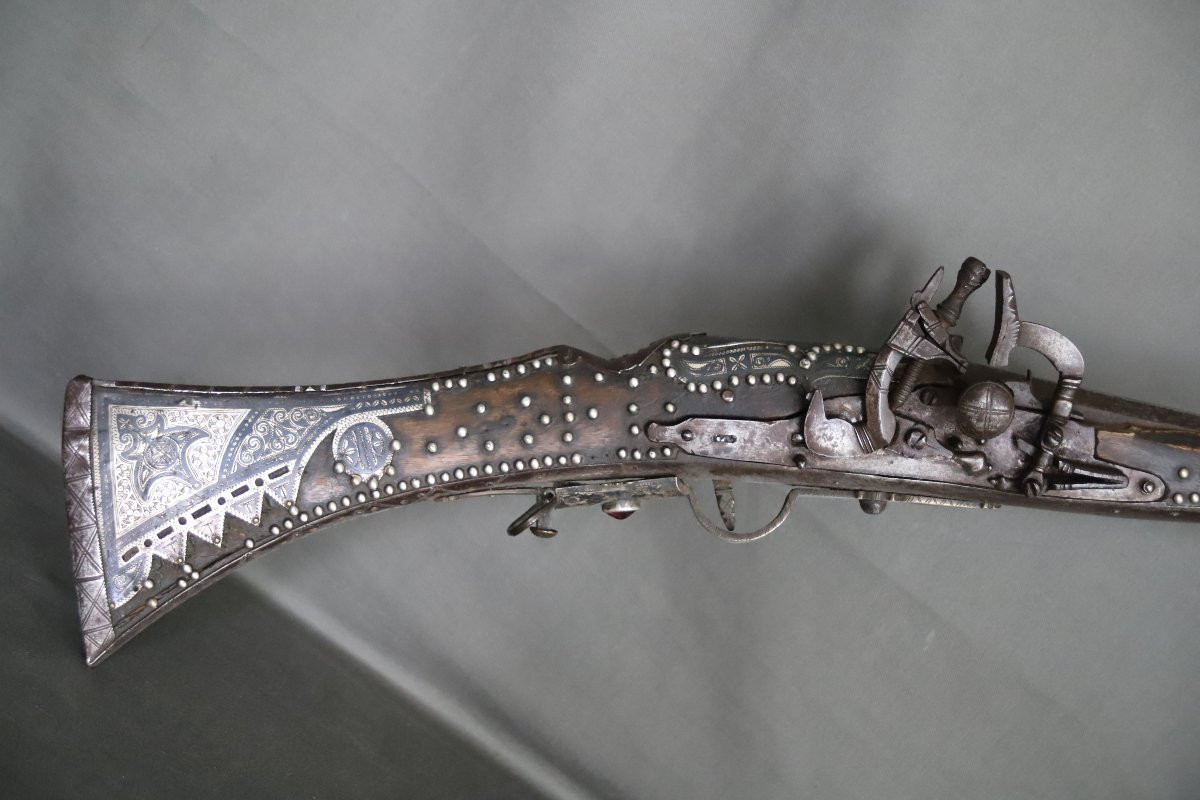 Moroccan Moukhala Rifle - Southern Morocco, 19th Century-photo-1
