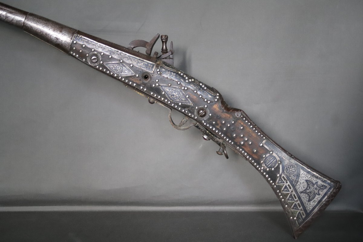 Moroccan Moukhala Rifle - Southern Morocco, 19th Century-photo-4