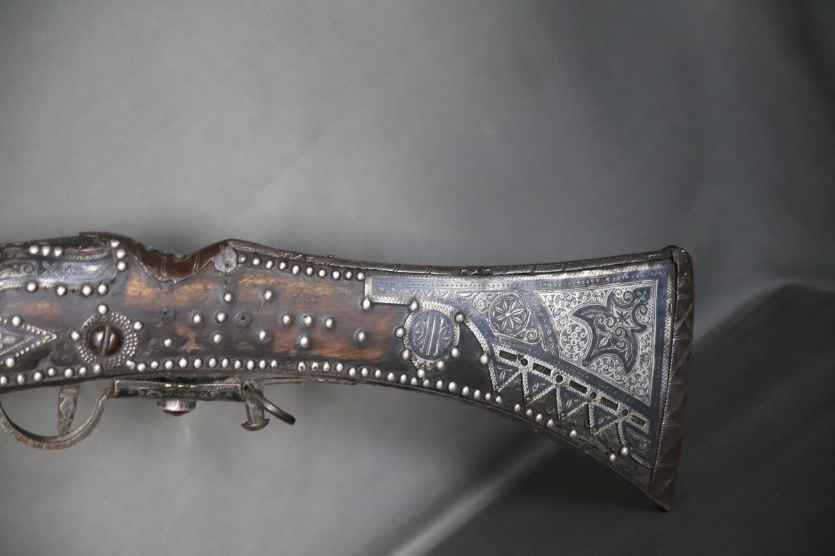 Moroccan Moukhala Rifle - Southern Morocco, 19th Century-photo-5
