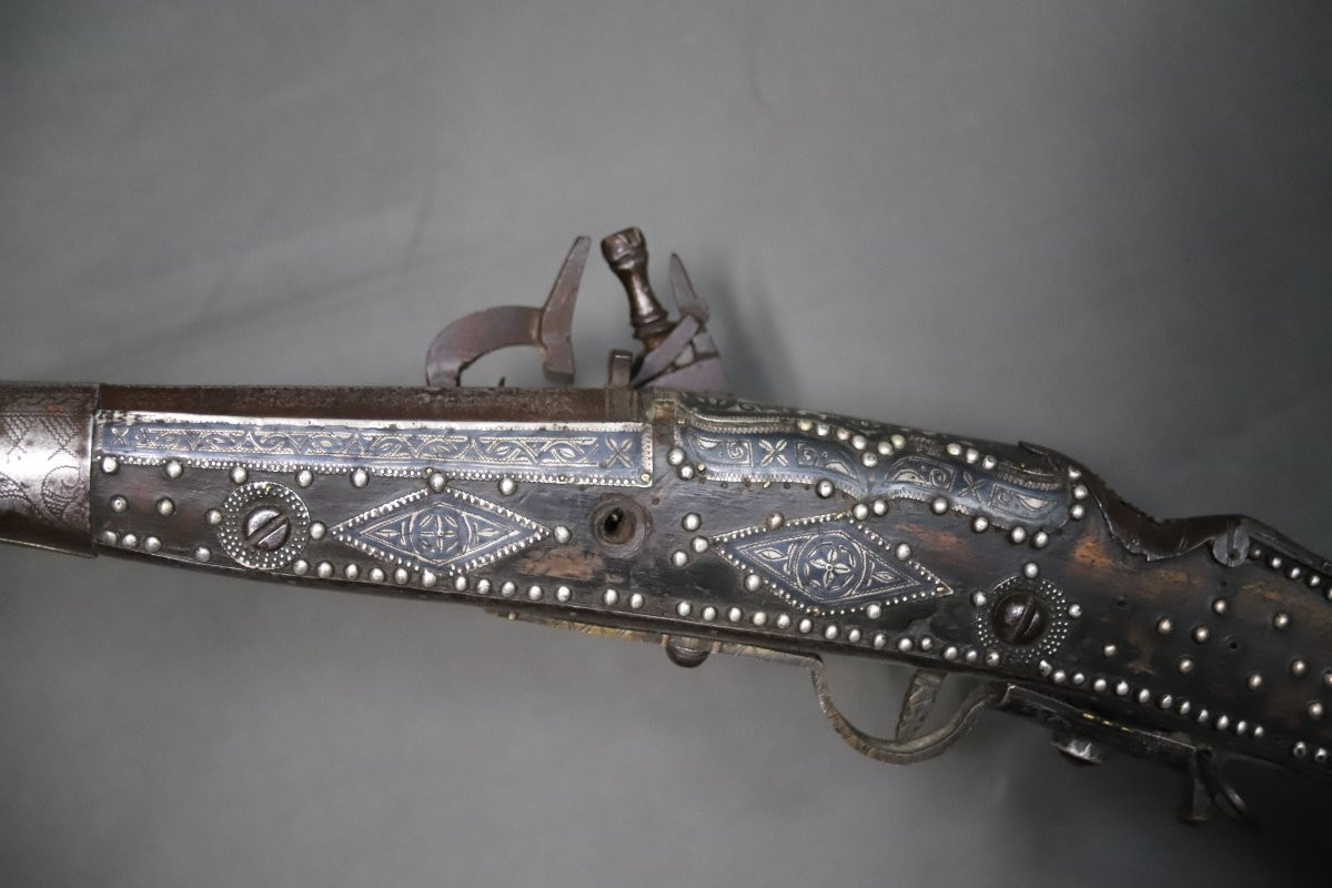 Moroccan Moukhala Rifle - Southern Morocco, 19th Century-photo-6