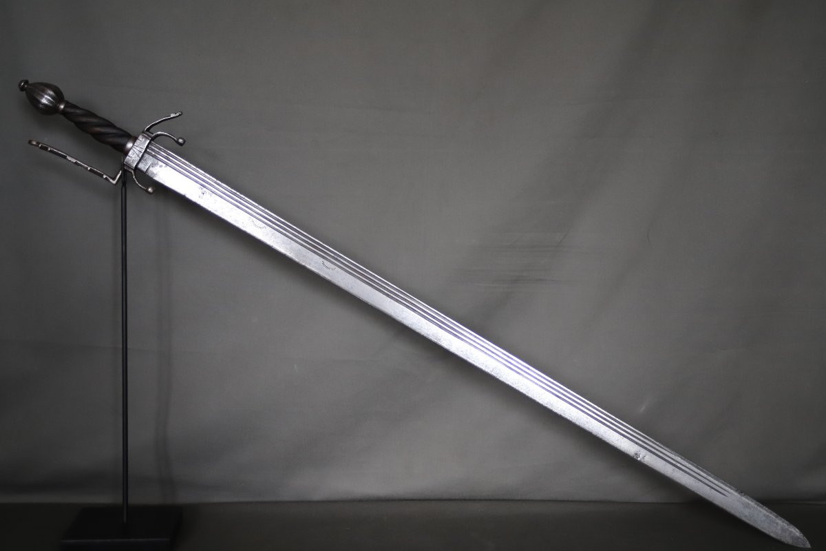 Rapier/nimcha Sword - Late 16th/early 17th Century-photo-2