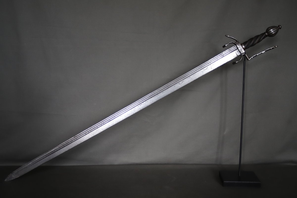 Rapier/nimcha Sword - Late 16th/early 17th Century-photo-3