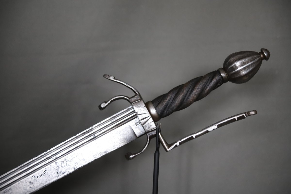 Rapier/nimcha Sword - Late 16th/early 17th Century-photo-4