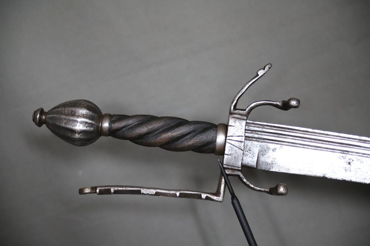 Rapier/nimcha Sword - Late 16th/early 17th Century-photo-2