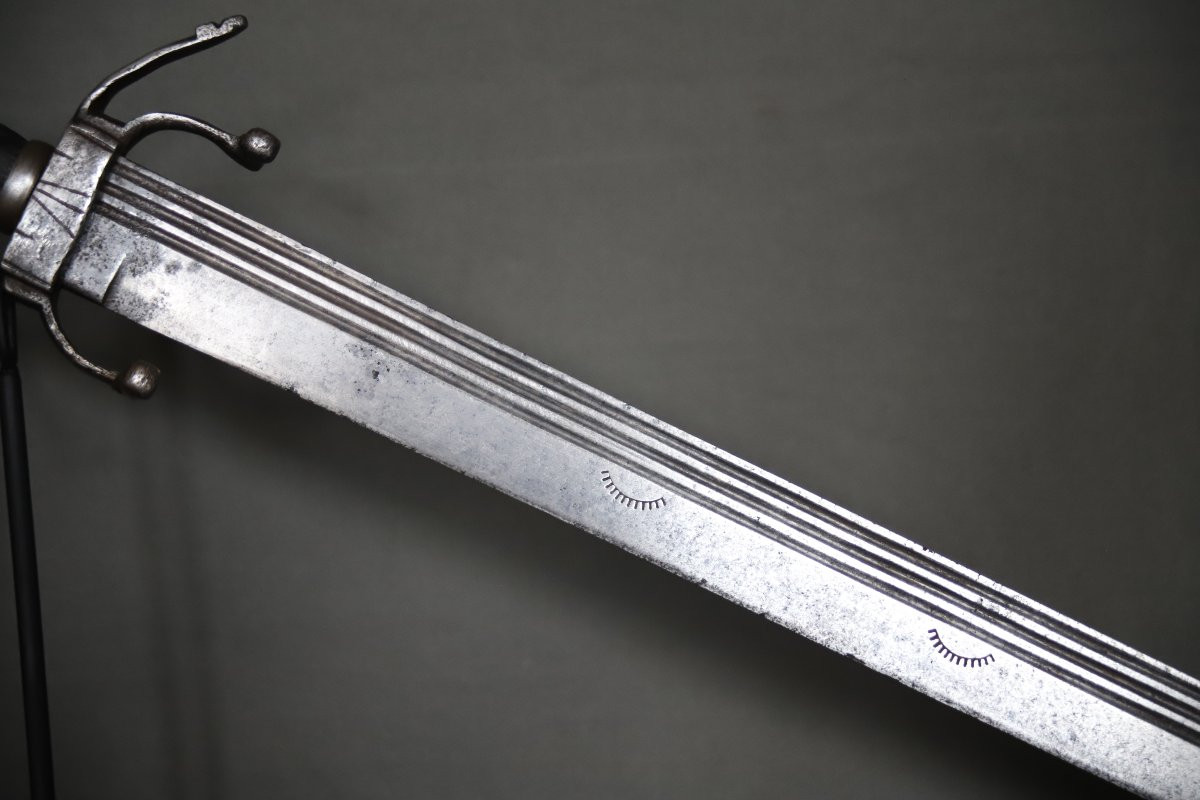 Rapier/nimcha Sword - Late 16th/early 17th Century-photo-3