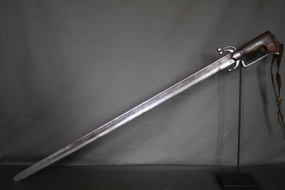  Moroccan Nimcha Sword With Strong European Blade - Morocco, 17th Century-photo-2