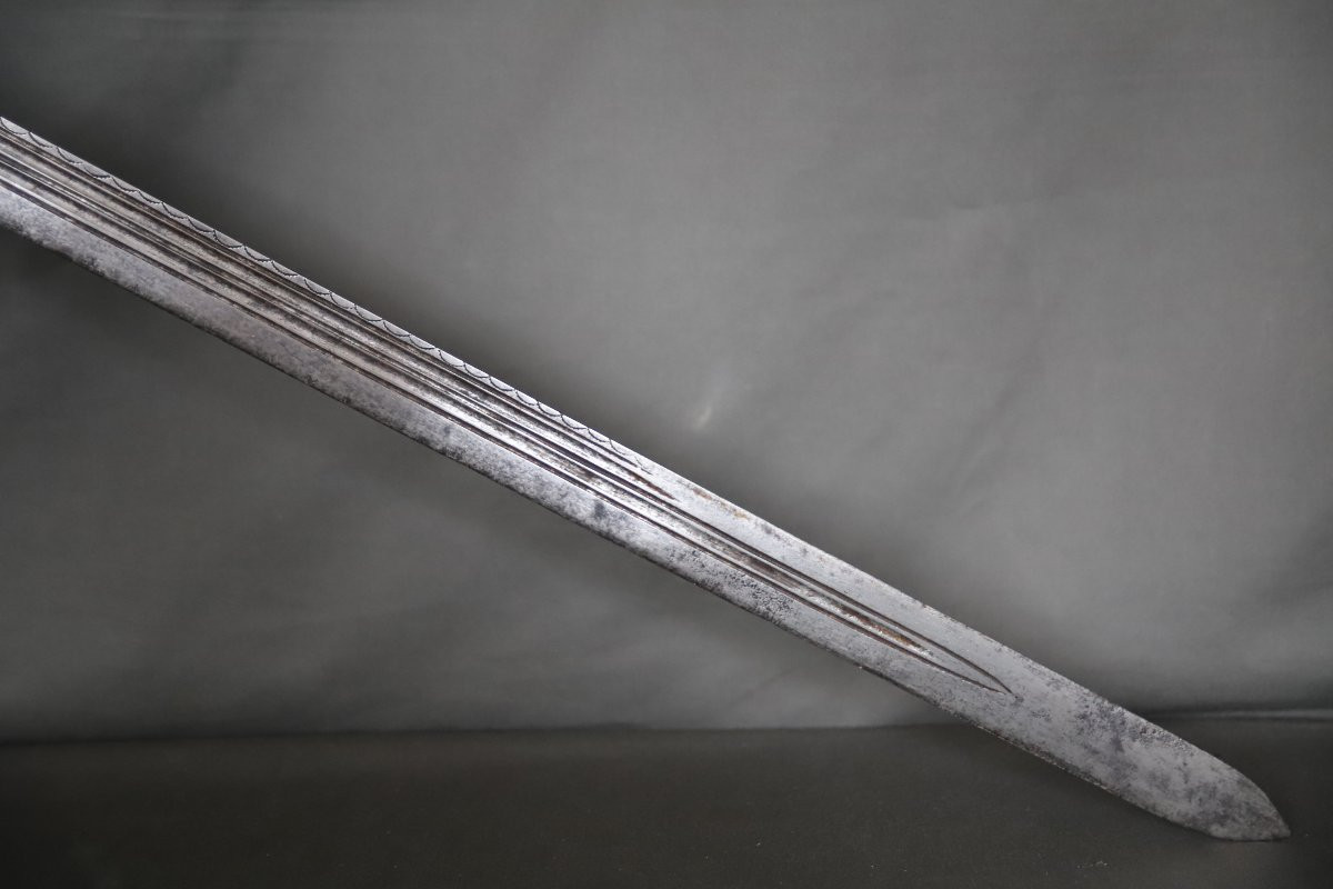  Moroccan Nimcha Sword With Strong European Blade - Morocco, 17th Century-photo-7