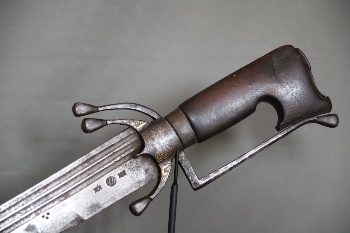  Moroccan Nimcha Sword With Strong, Imposing European Blade - Morocco, 2nd Half 16th/early 17th Century-photo-3