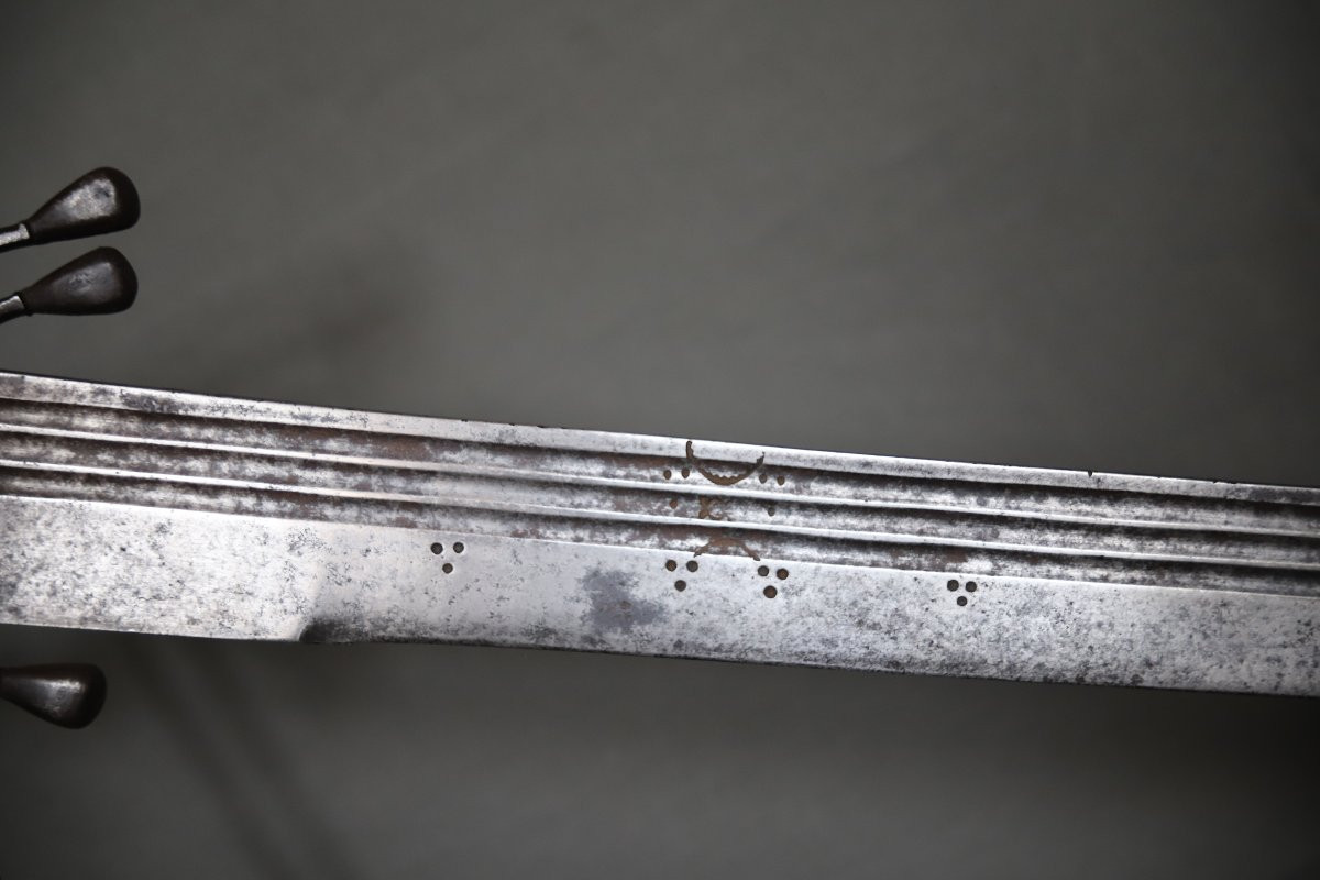 Moroccan Nimcha Sword With Strong, Imposing European Blade - Morocco, 2nd Half 16th/early 17th Century-photo-5