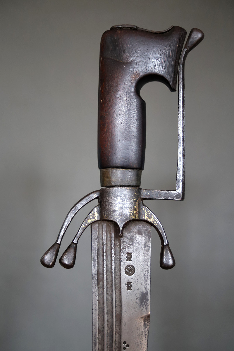  Moroccan Nimcha Sword With Strong, Imposing European Blade - Morocco, 2nd Half 16th/early 17th Century
