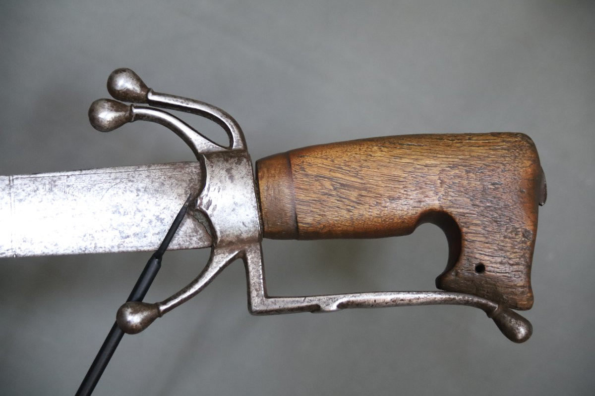 Moroccan Nimcha Sword - Morocco, 17th Century-photo-5