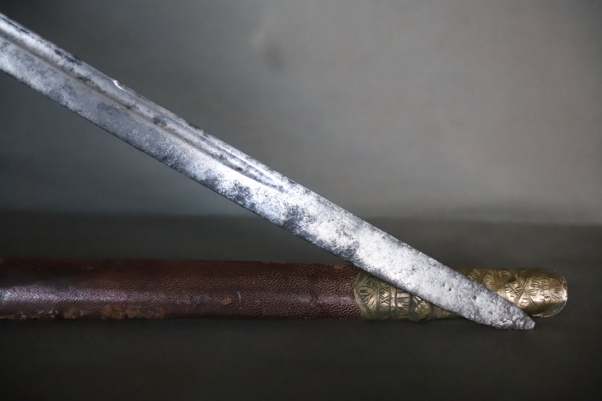 Sabre Nimcha Marocain - Maroc, 19ème siècle-photo-4